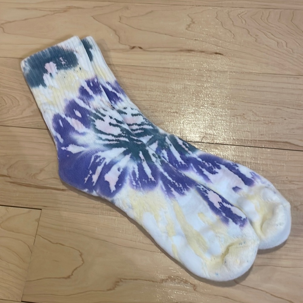 Tie dye sock